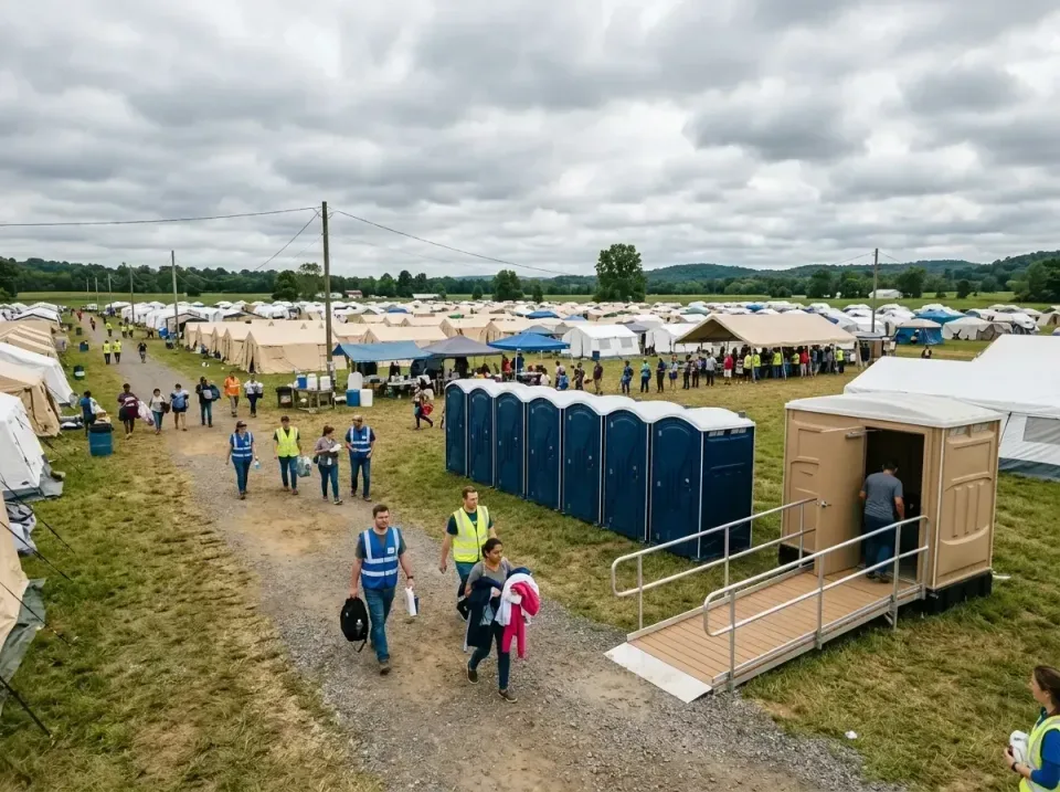 disaster-relief-camp-restrooms-010 — frequently asked questions, Dumpster & Portable Bathrooms Rental in Rising Sun-Lebanon,…